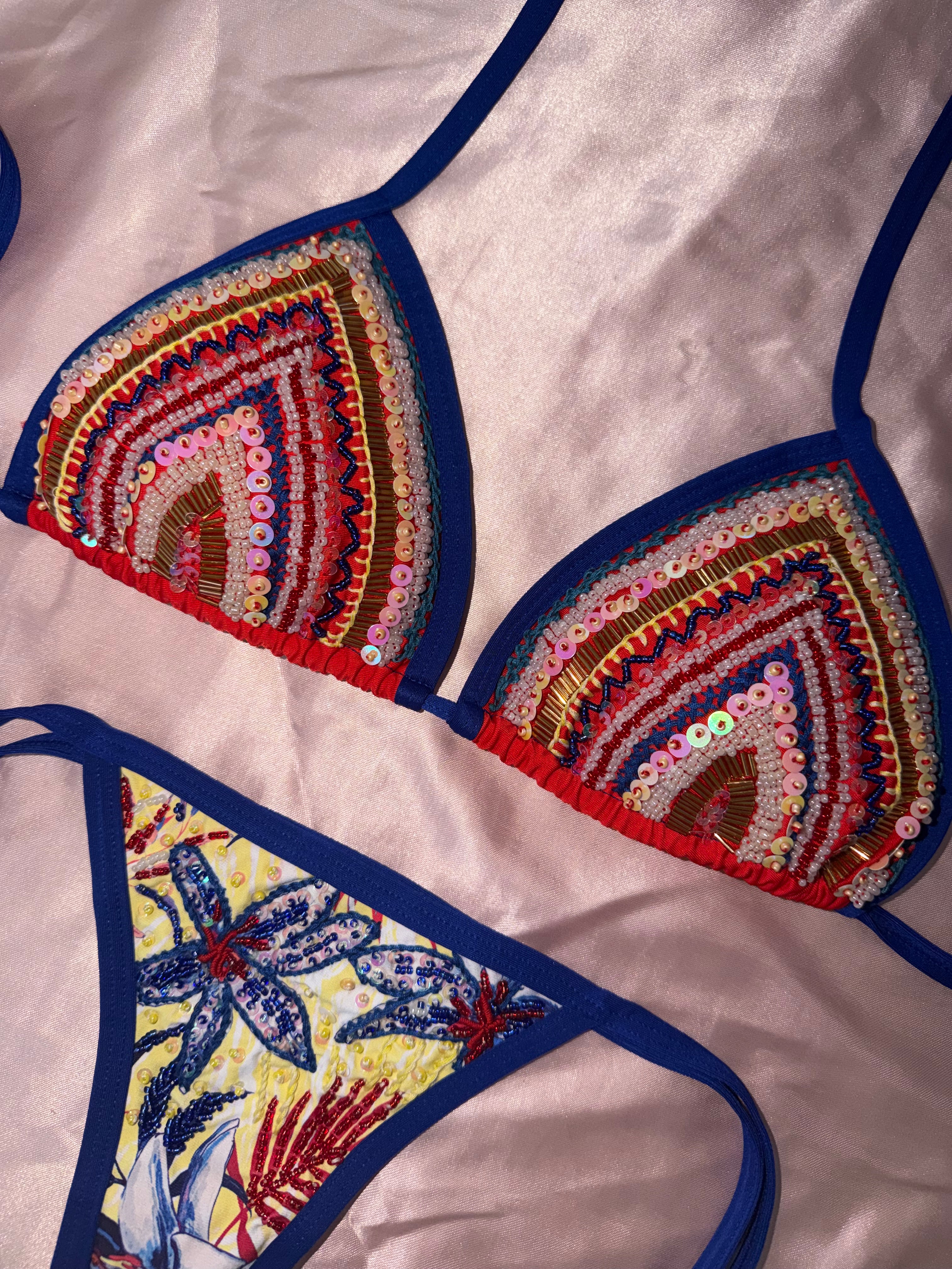 BIKINI ARTESANAL COLOMBIANO