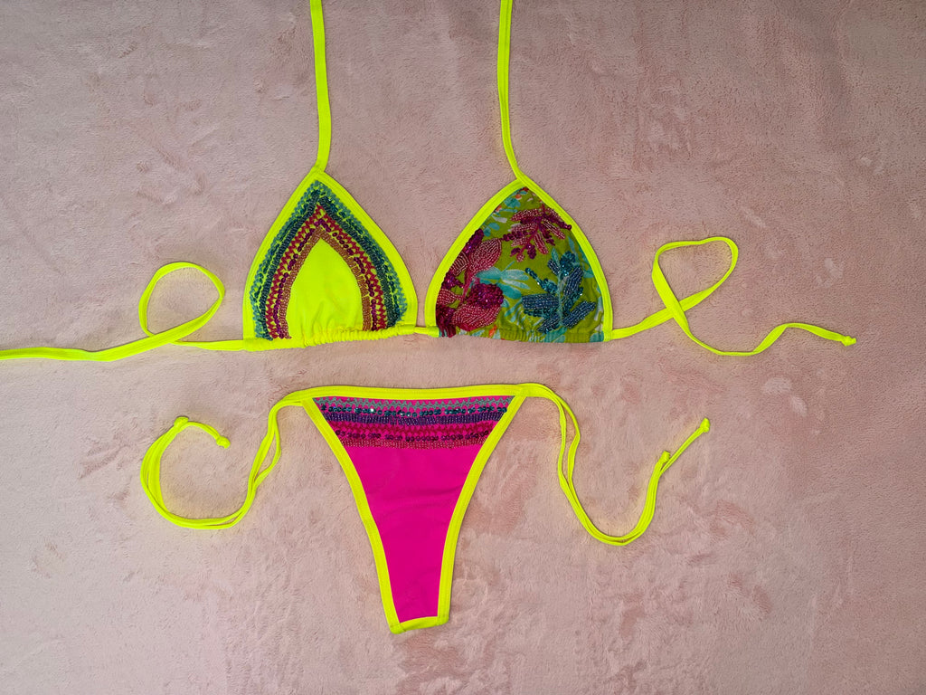 BIKINI ARTESANAL COLOMBIANO