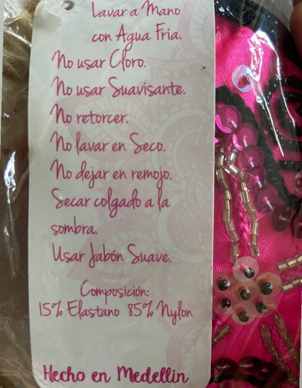 BIKINI ARTESANAL PINK