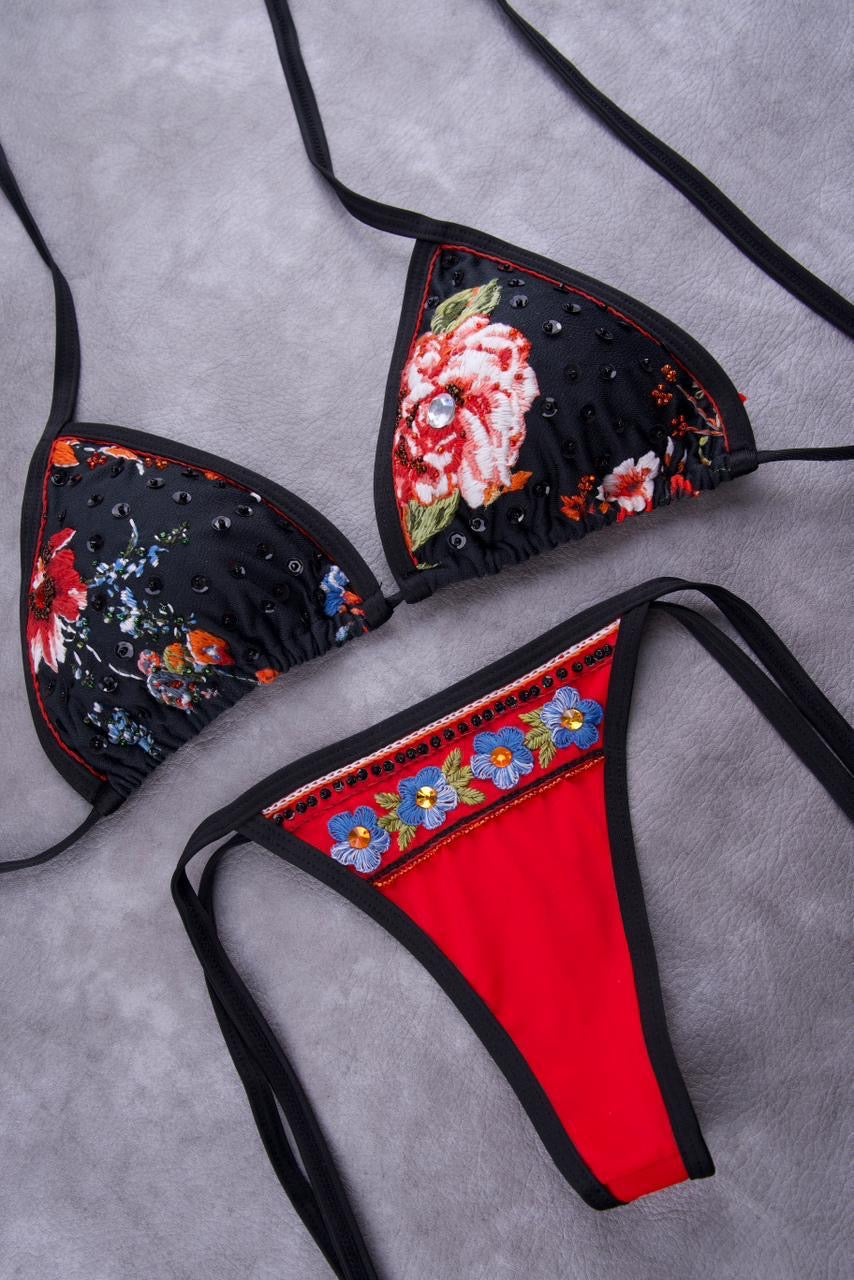 BIKINI ARTESANAL COLOMBIANO