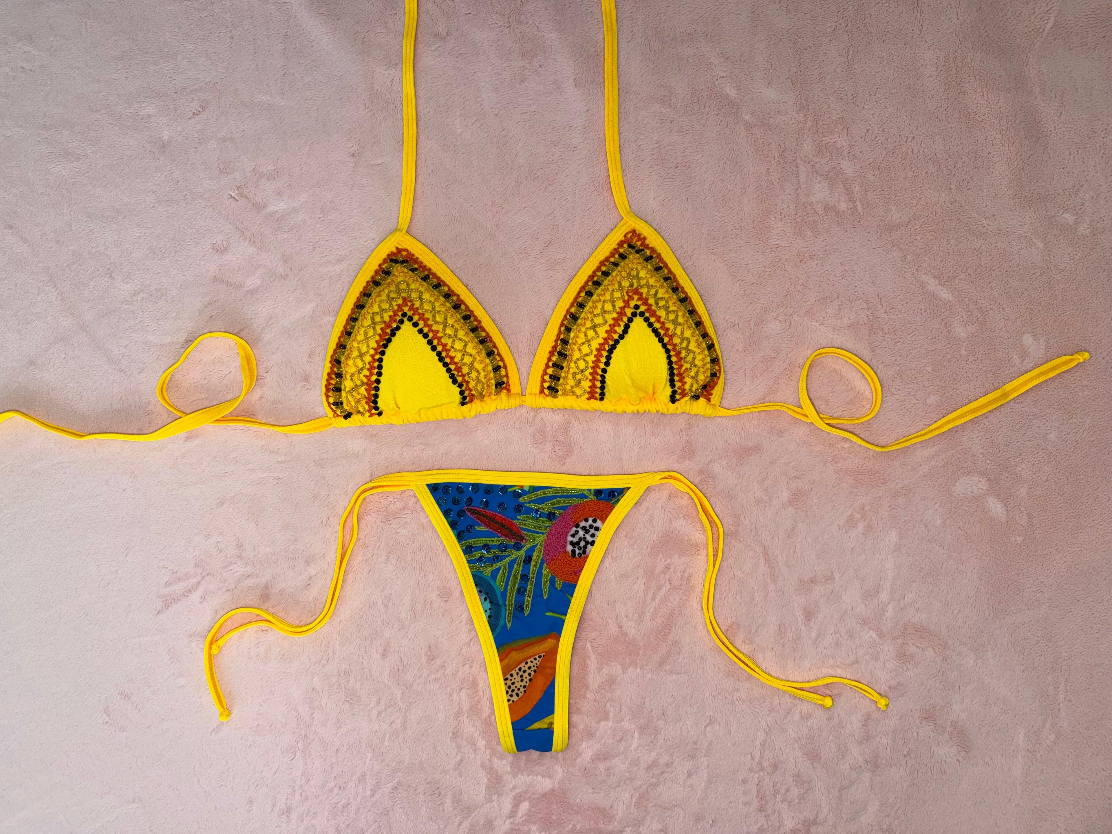 BIKINI ARTESANAL COLOMBIANO