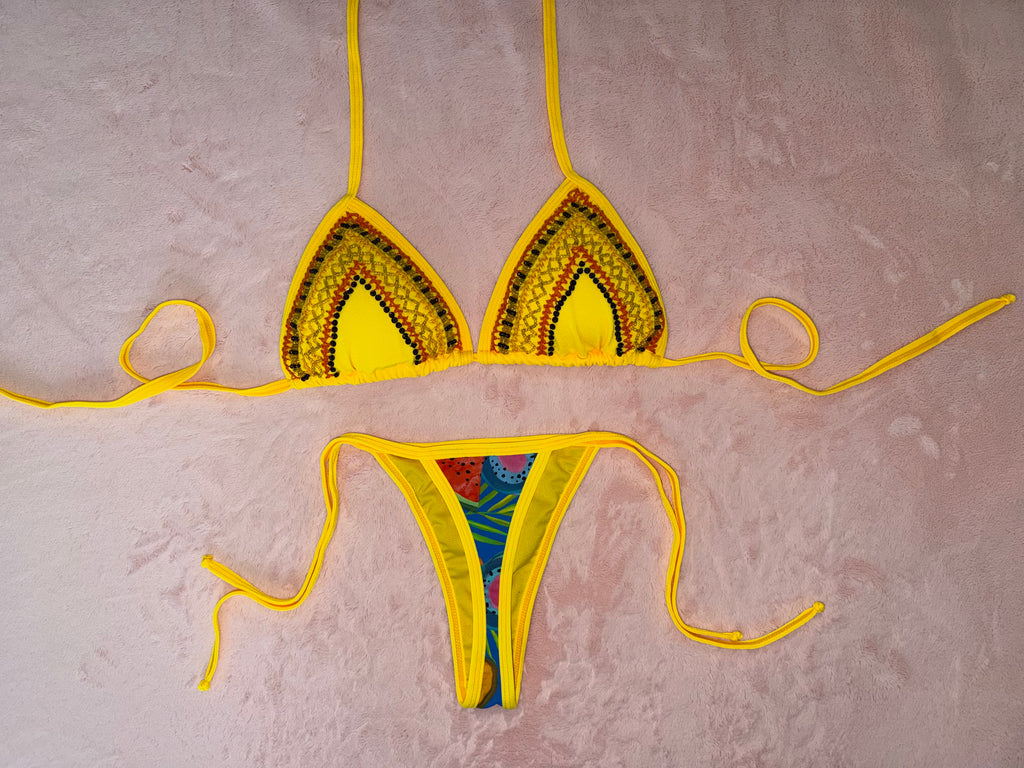 BIKINI ARTESANAL COLOMBIANO