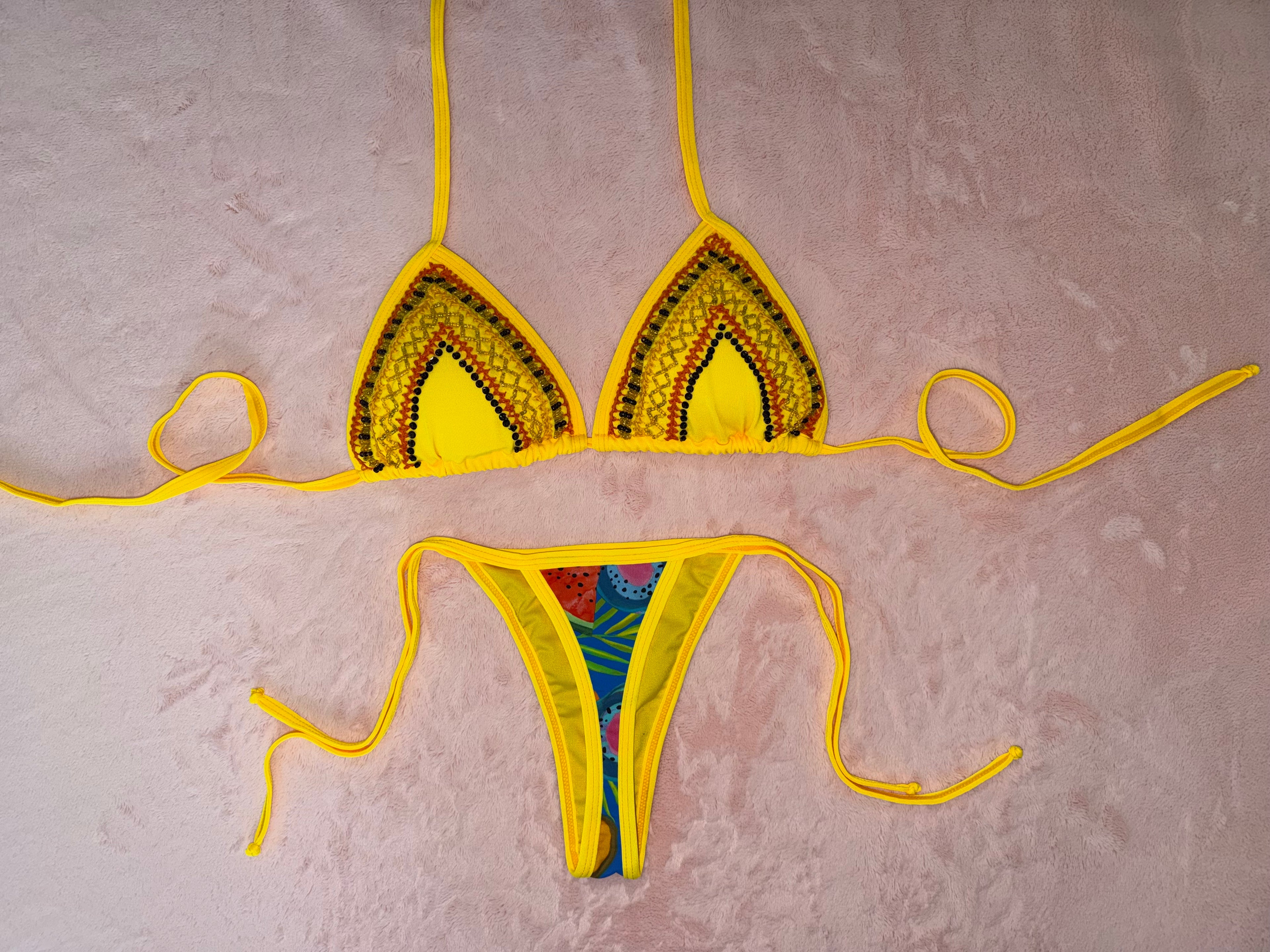 BIKINI ARTESANAL COLOMBIANO