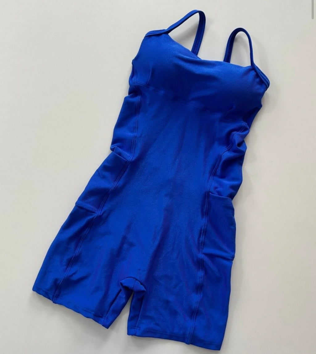 PRE-VENTA ENTERIZO CORTO AZUL