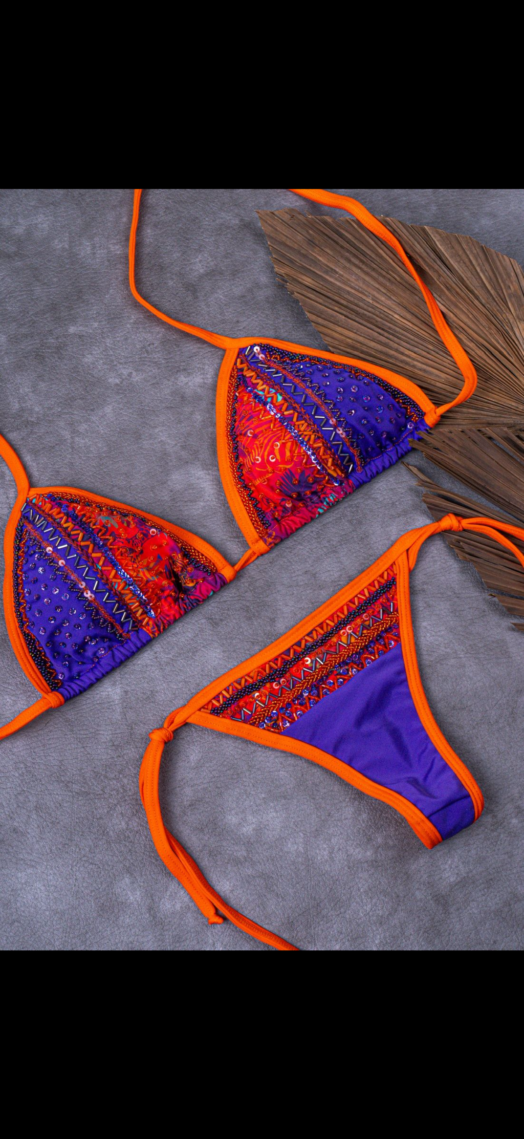 BIKINI ARTESANAL COLOMBIANO