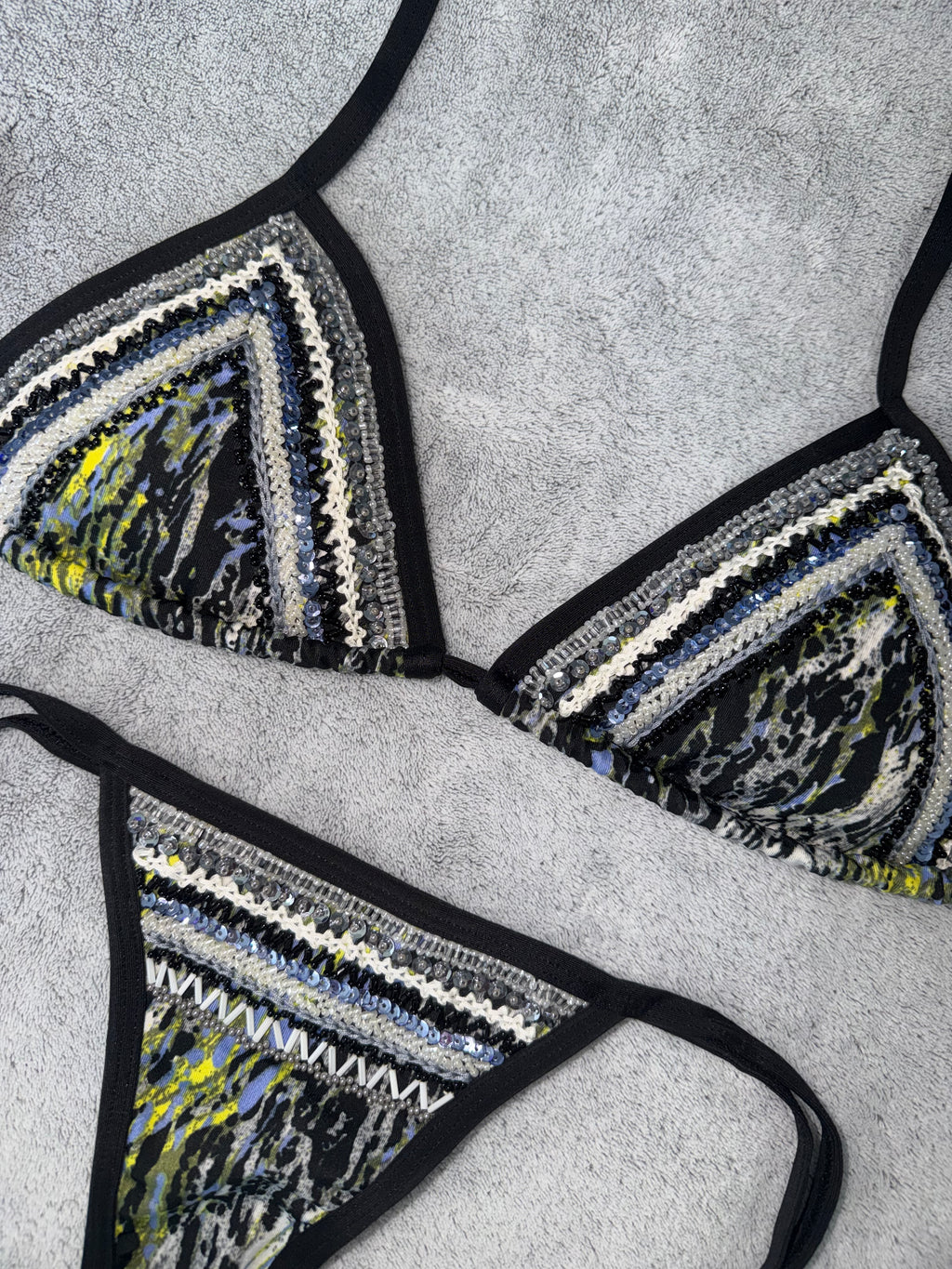BIKINI ARTESANAL NEGRO
