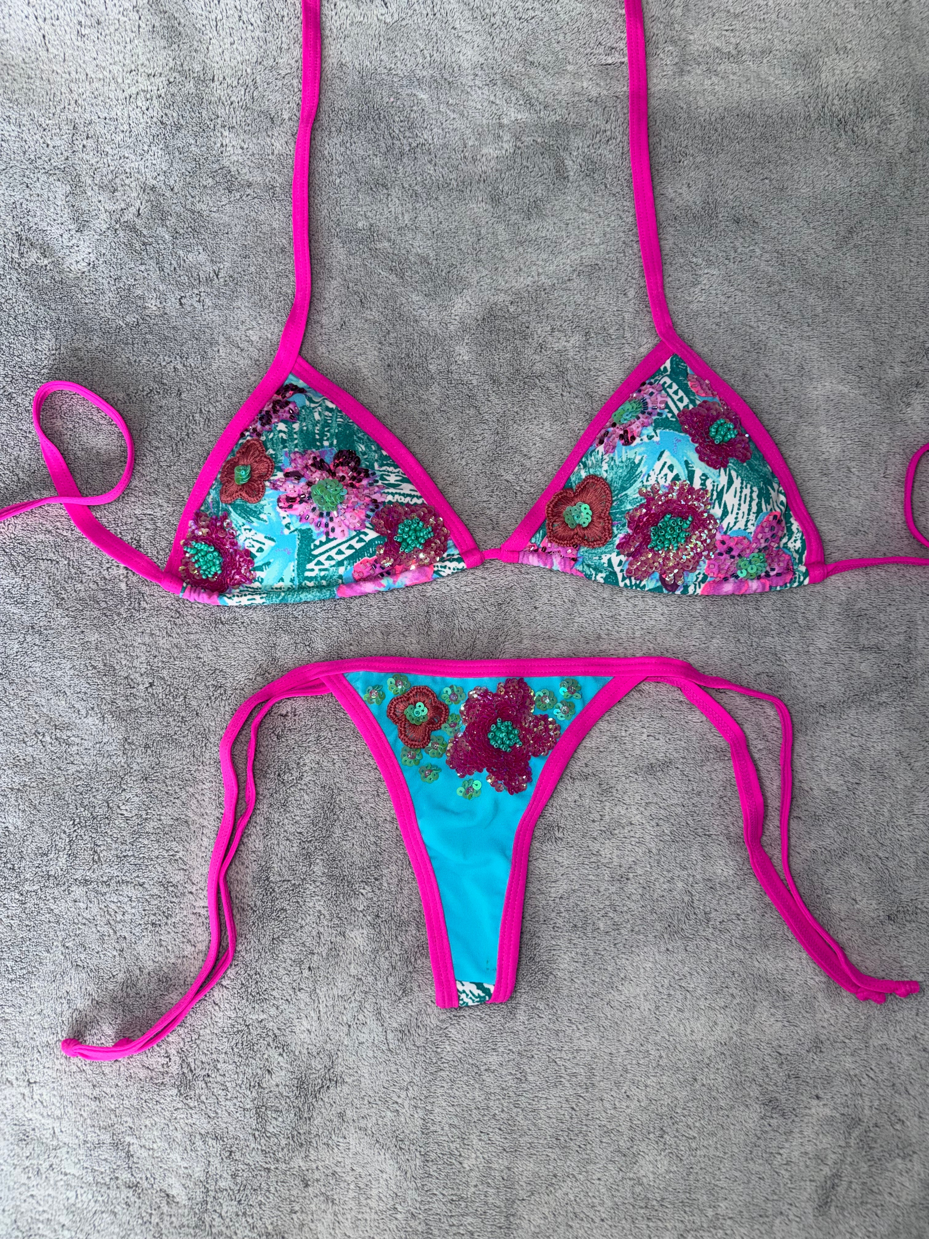 BIKINI ARTESANAL COLOMBIANO