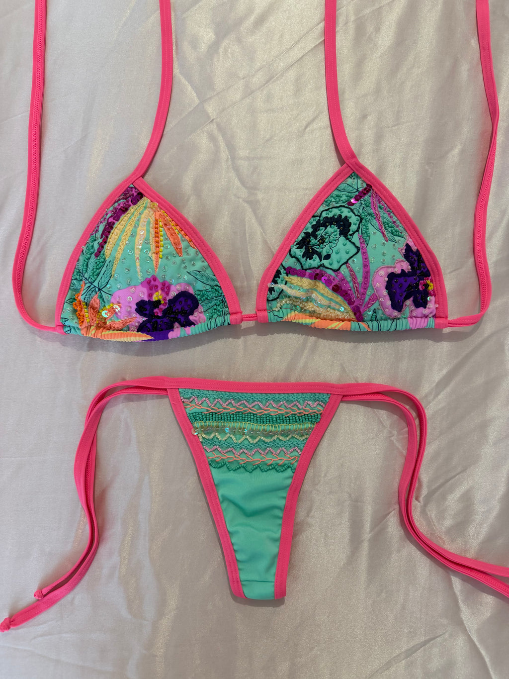 BIKINI ARTESANAL PINK