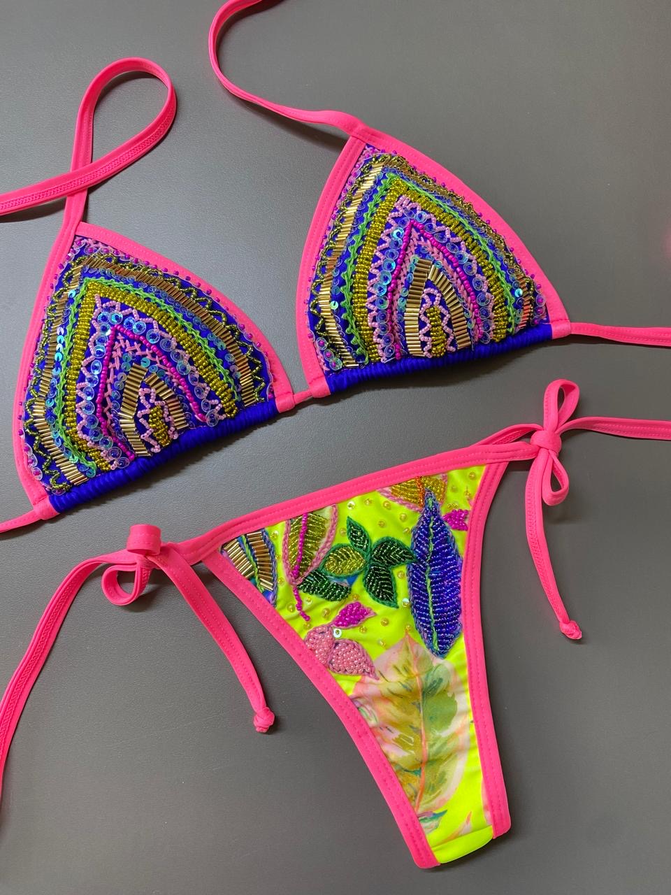 BIKINI ARTESANAL COLOMBIANO