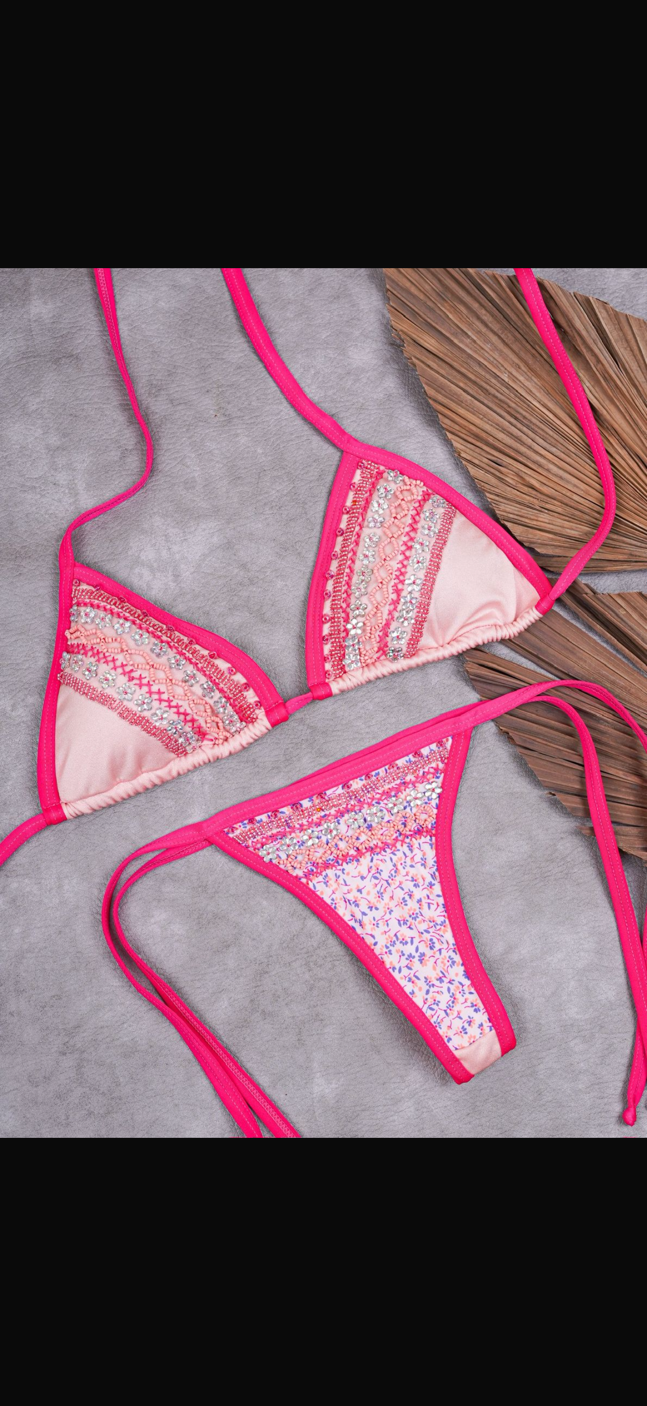 BIKINI ARTESANAL PINK