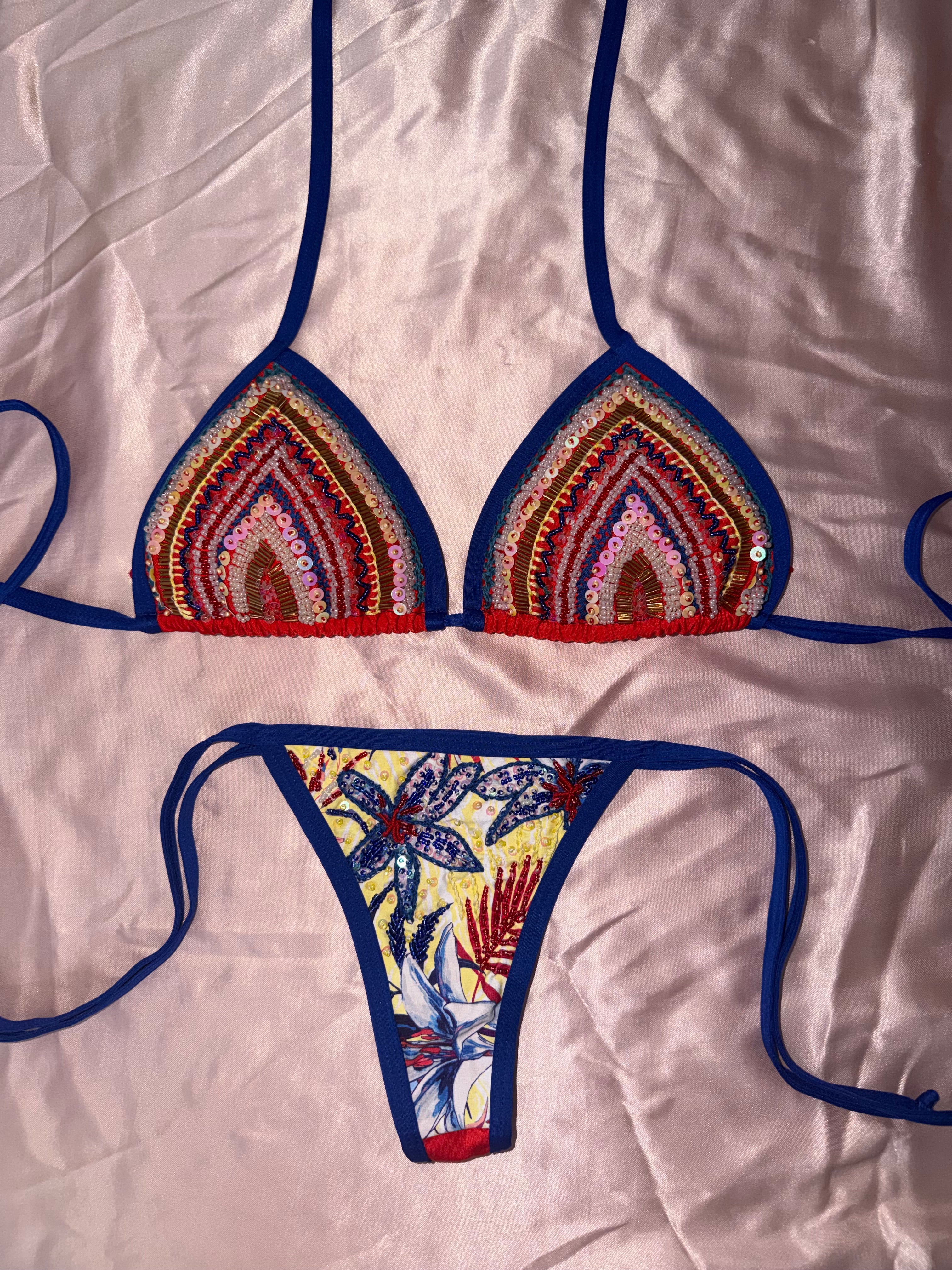 BIKINI ARTESANAL COLOMBIANO