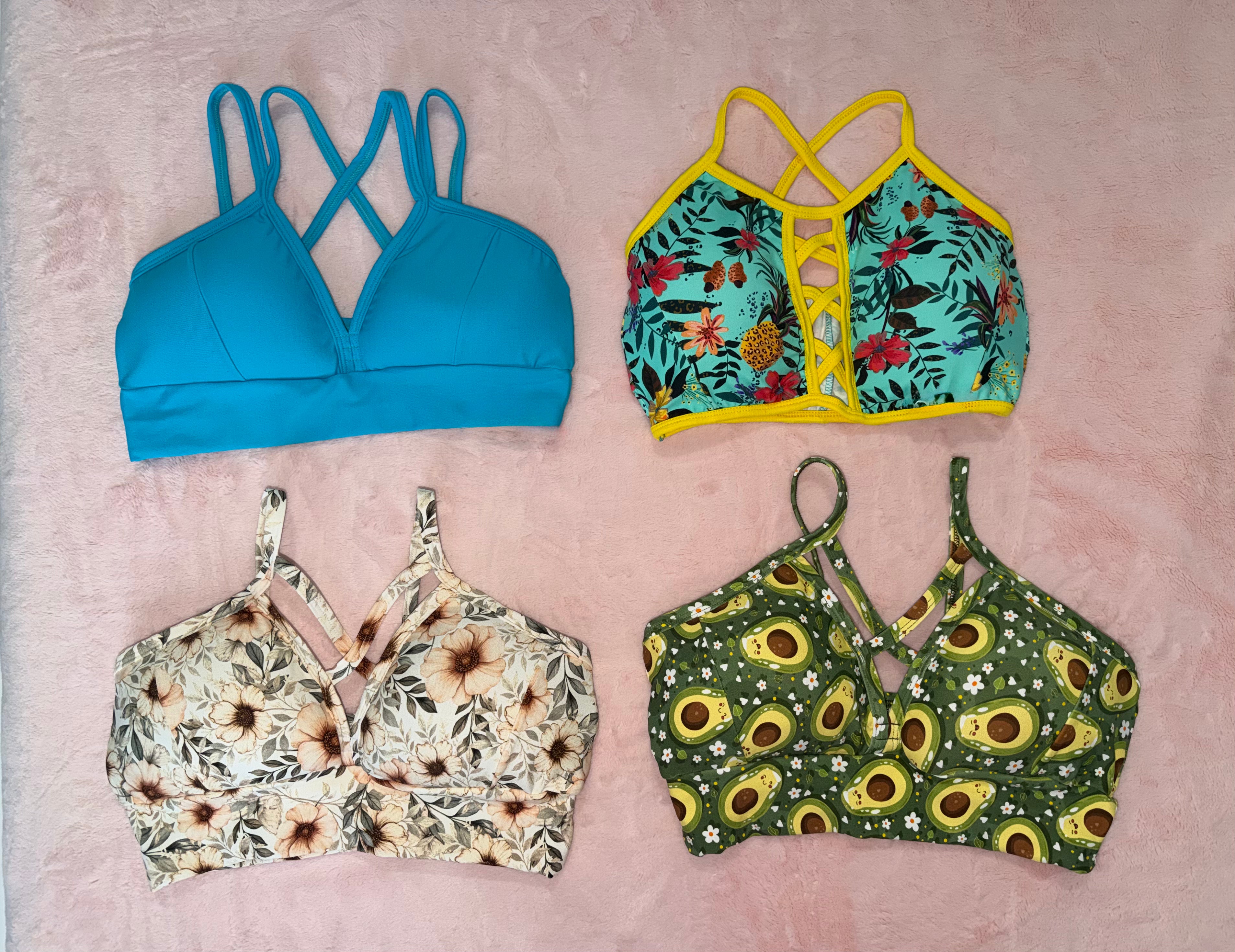 SPORT BRA TURQUESA