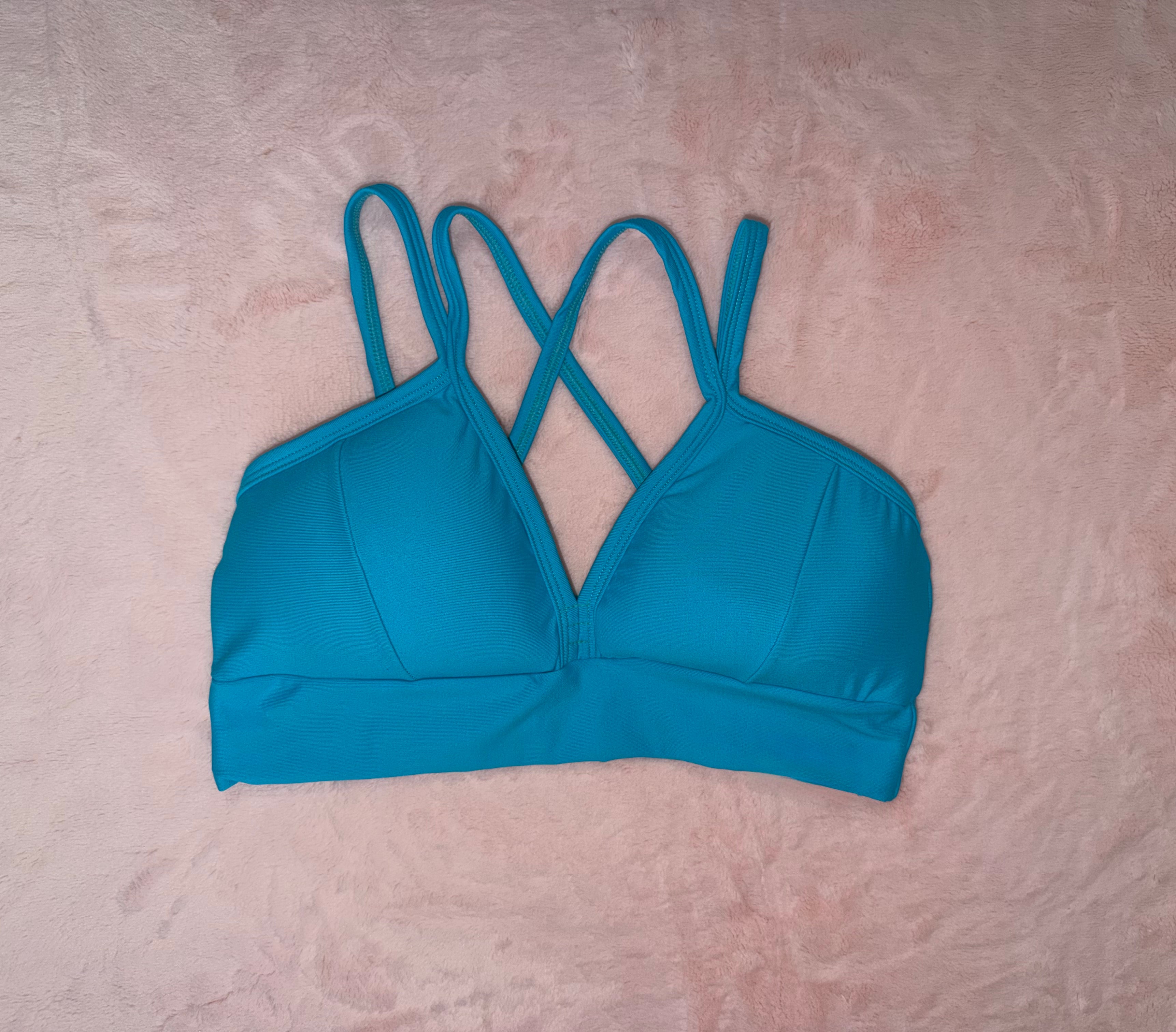 SPORT BRA TURQUESA