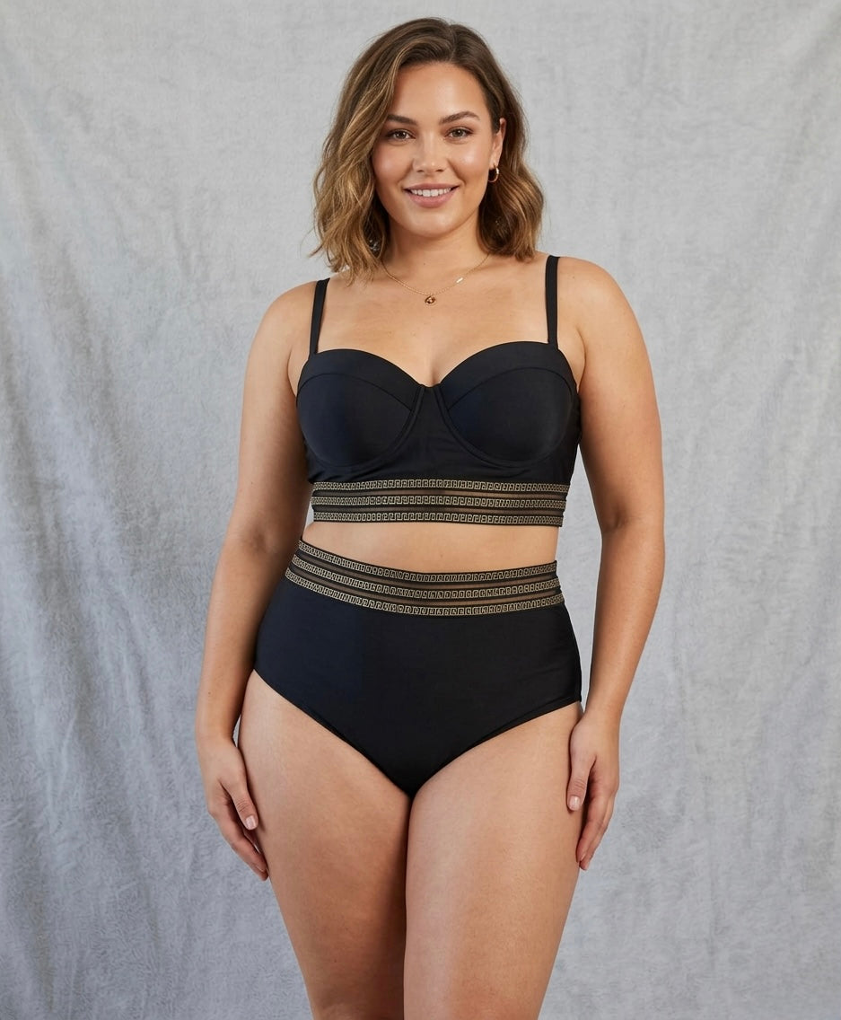 TWO PIECE DESIGNER INSPO SWIMWEAR