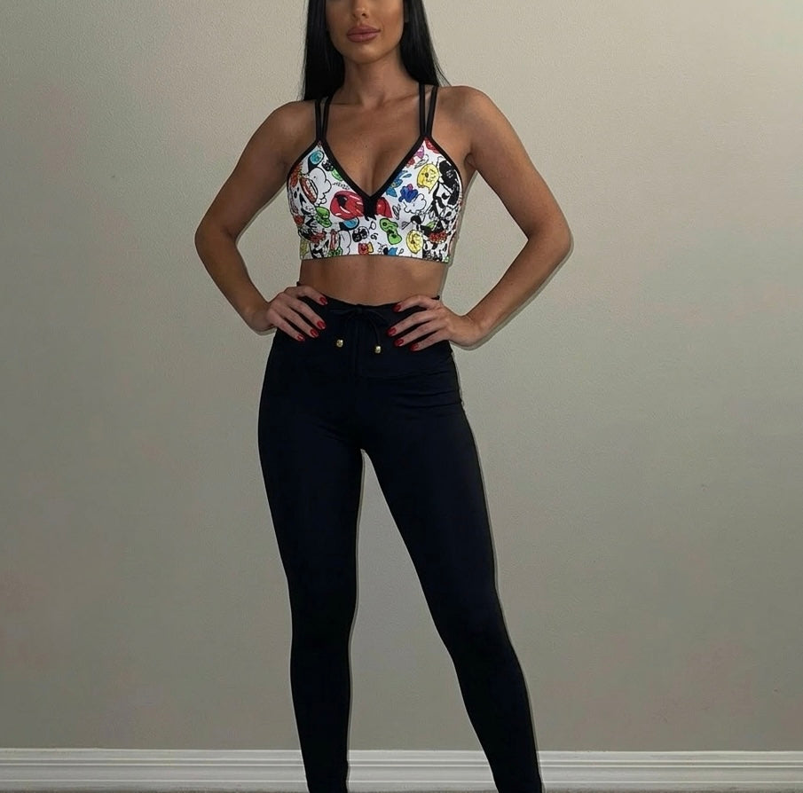 SET LEGGINGS GRAFFITI